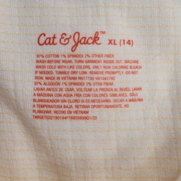 Girls' Ivory Cap Sleeve Dress | Cat & jack | X Large (14) - Picture 7 of 9
